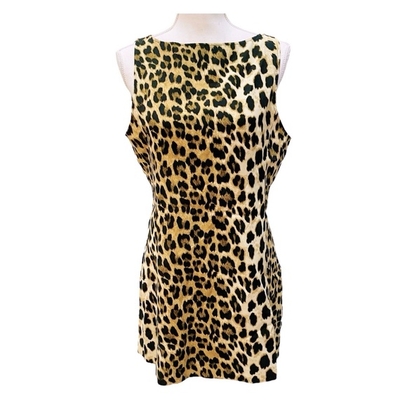 Zara Dresses & Skirts - Zara Léopard Print Sheath Dress Large NWT NEW!